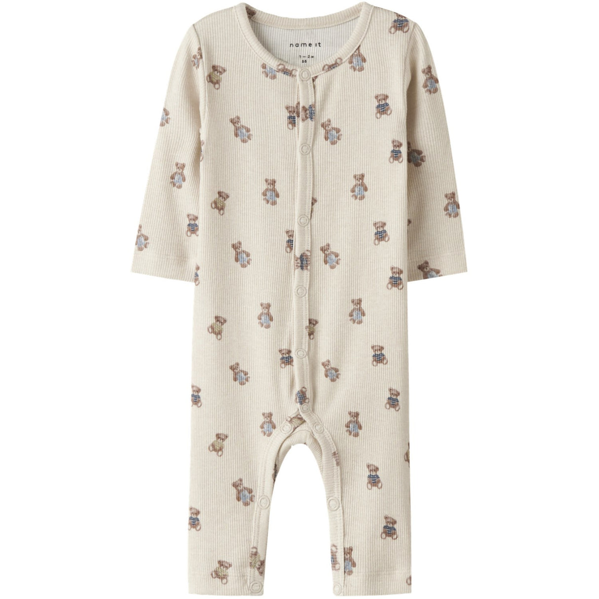 Name It Peyote Melange Nbmdenkab Ls Bodysuit