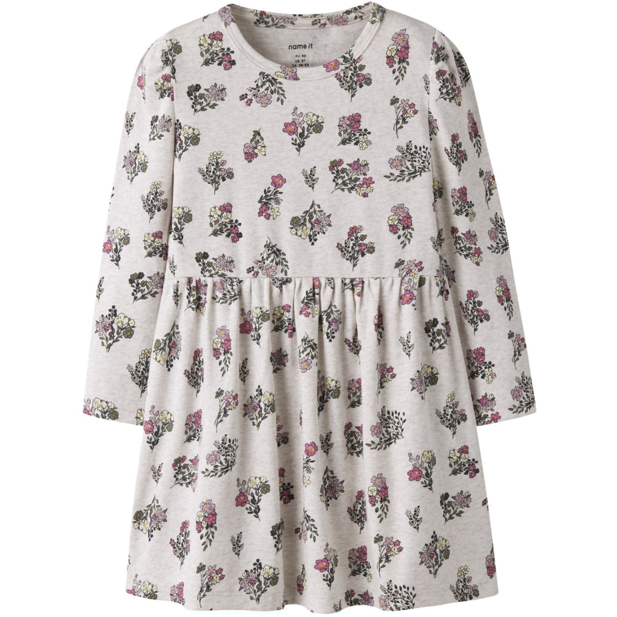 Name It Peyote Melange Nmfdoritta Ls Dress