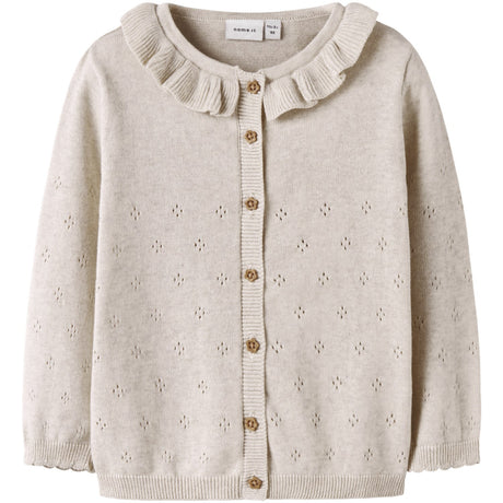 Name It Peyote Melange Nmfdiame Ls Knit Card