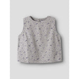 Name It Lavender Gray Nkfdrita Sl Short Top