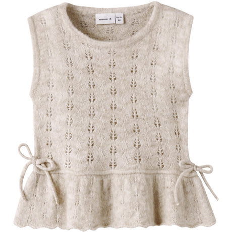 Name It Peyote Melange Nmfdesta Knit Vest