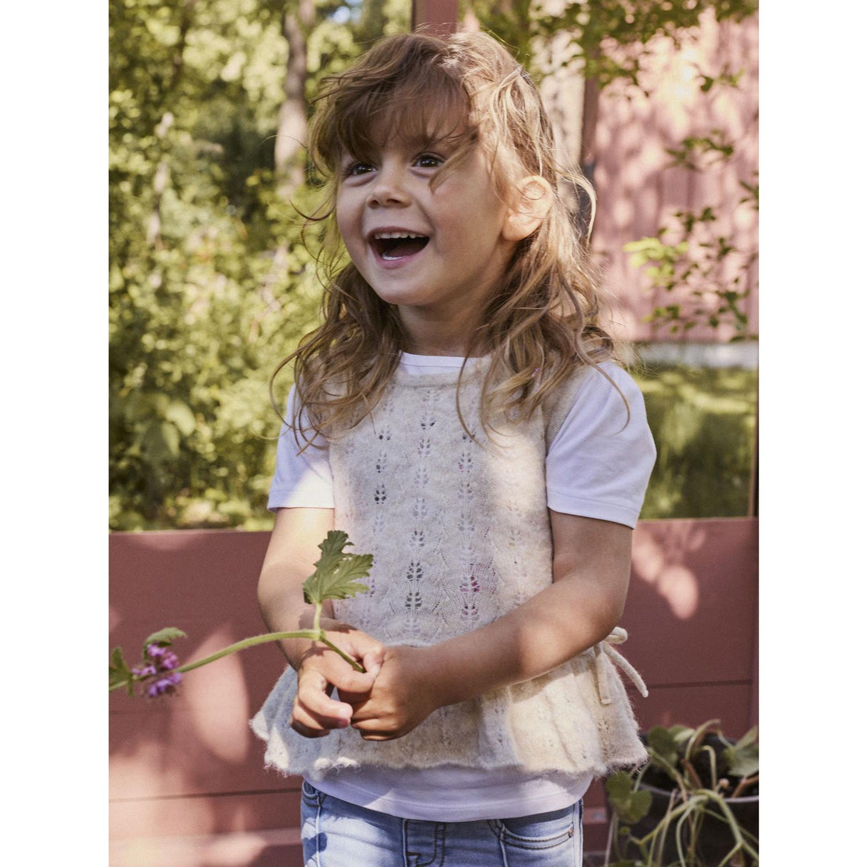 Name It Peyote Melange Nmfdesta Knit Vest