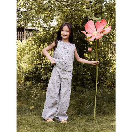 Name It Lavender Gray Nkfdrita Wide Pants