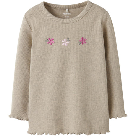 Name It Peyote Melange Nmfdari Ls Slim Top