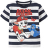 Name It Navy Blazer Nmmmilan Paw Ss Nreg Top Box Cplg