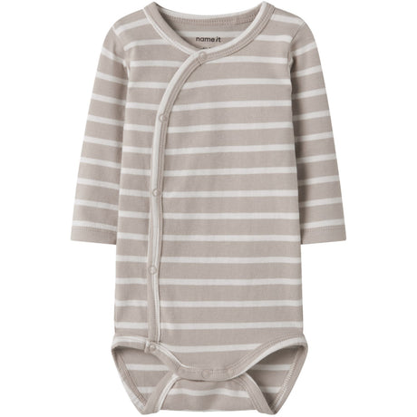 Name It Chateau Gray Nbnosuppa Ls Wrap Body