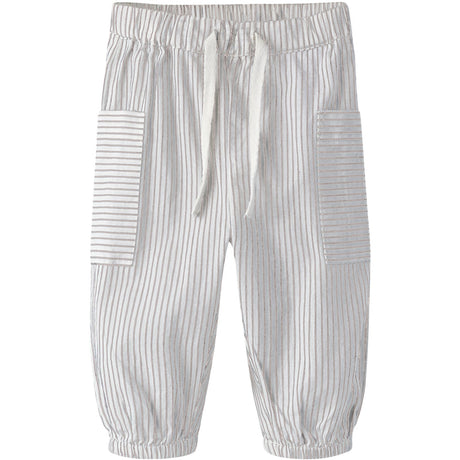Name It Cloud Dancer Chateau Gray Nbmfar Pants