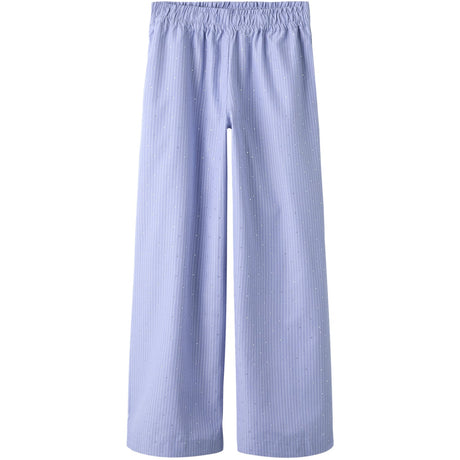 Name It Purple Impression Rainstone Nkffloritta Wide Pants