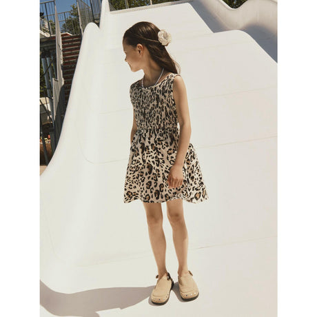 Name It Peyote Nkfflaring Sl Dress
