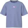 Name It Purple Impression Shell Embroidery Nkfvictoria Ss Nreg Top