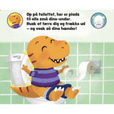 Forlaget Tukan Papbog With Håndtag: Lille Dino Skal På Toilettet!