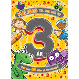 Forlaget Tukan Coloring Book Til Dig Der Er 3 År