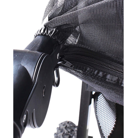 Easygrow Black Mosquito Net W/Zipper