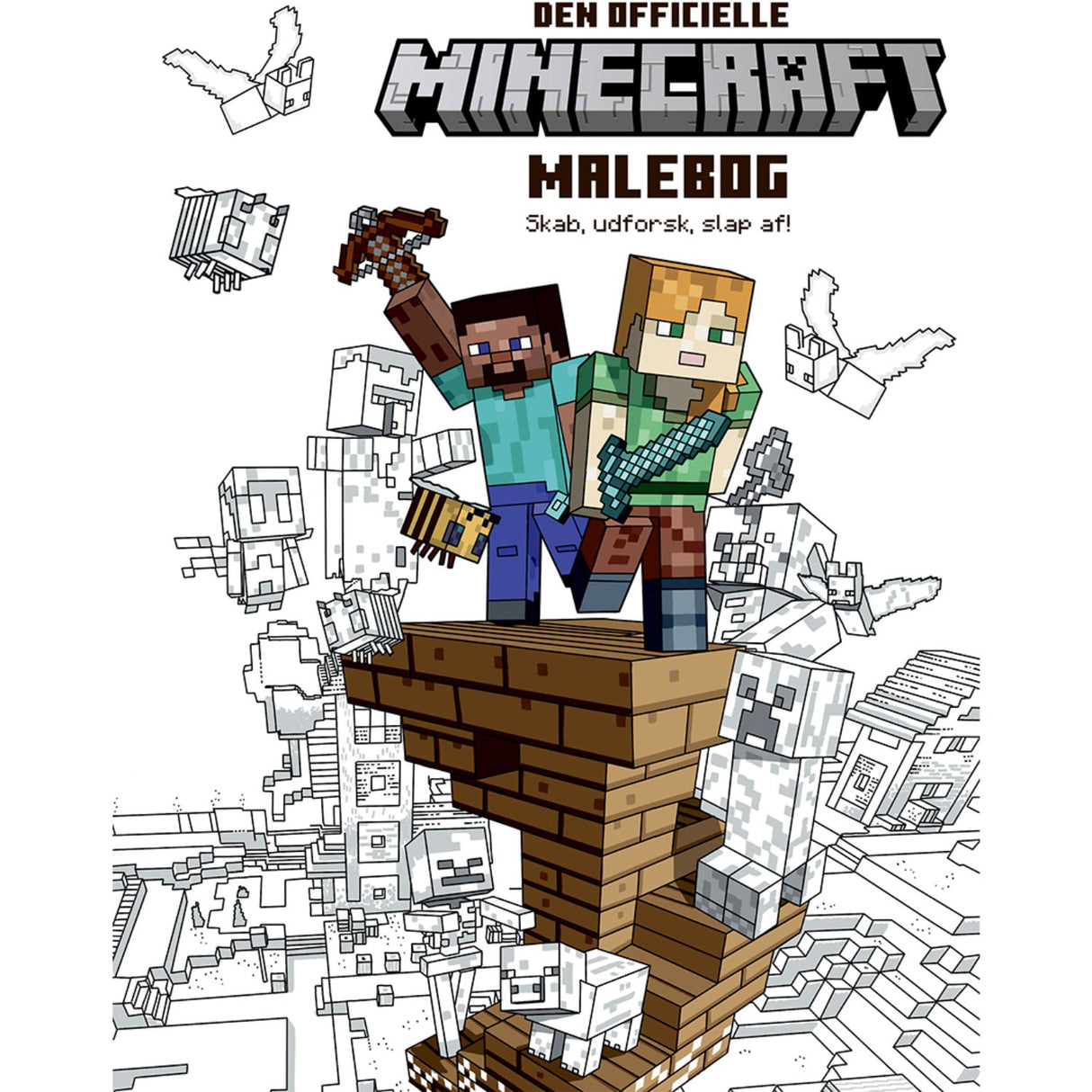 Forlaget Tukan The Official Minecraft Coloring Book