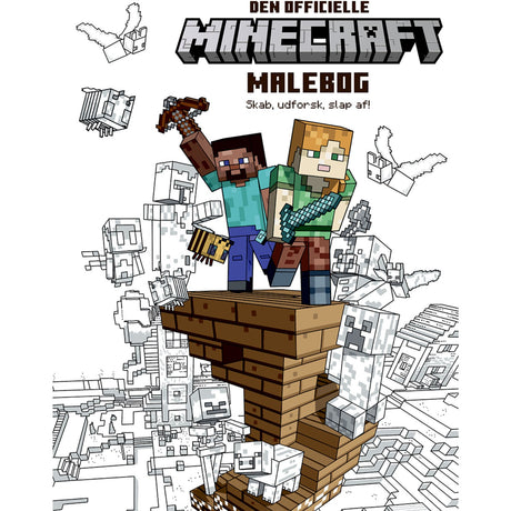 Forlaget Tukan The Official Minecraft Coloring Book