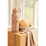 LIEWOOD Cat Dark Rose Falk Water Bottle 350 Ml