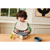 LIEWOOD Rabbit Sandy / Oat Ember Printed Bib 2-pack