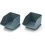 LIEWOOD Whale Blue Rosemary Desktop Organizer S 2-Pack
