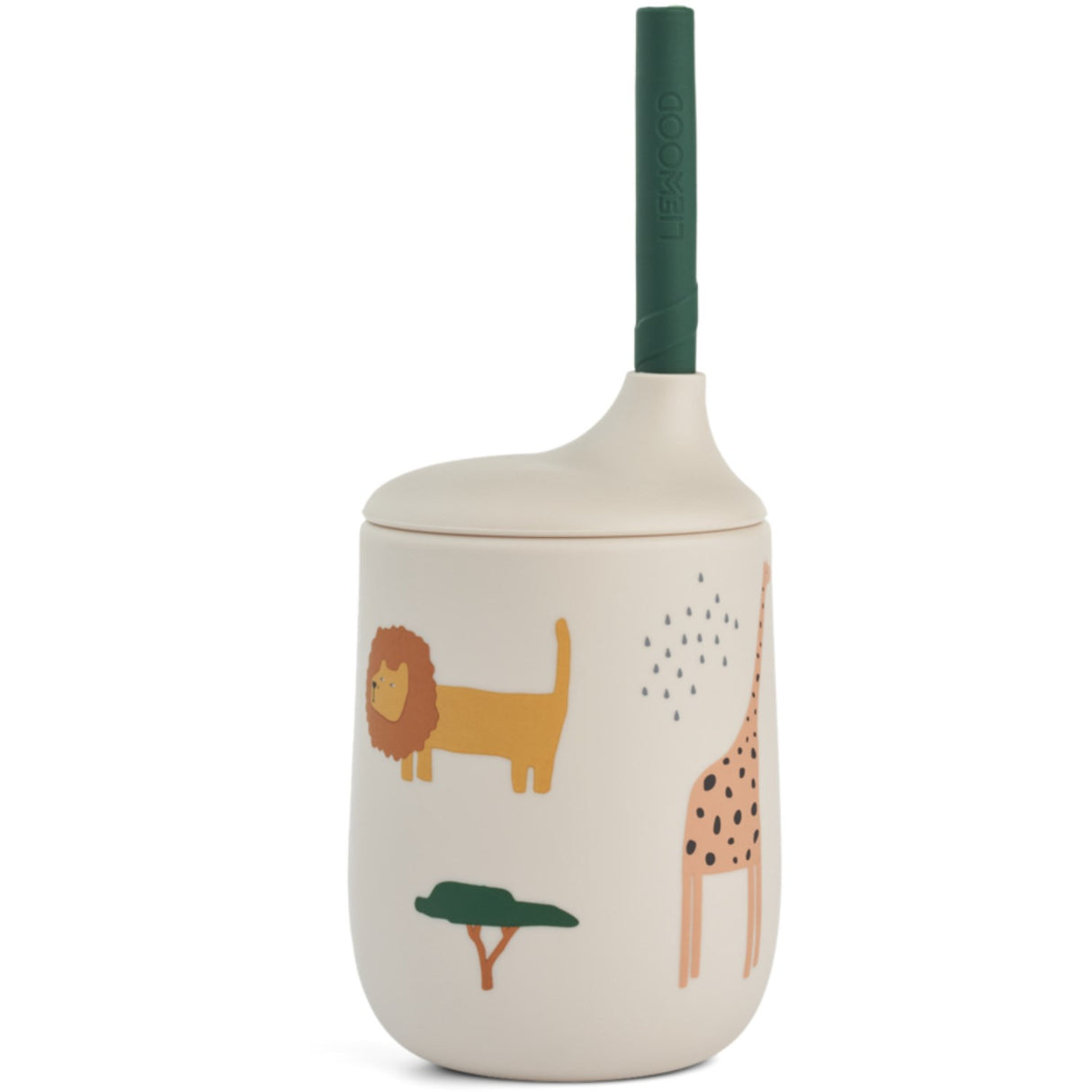 LIEWOOD Safari Sandy Mix Ellis Printed Sippy Cup 230ml