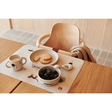 LIEWOOD Safari Sandy Mix Vivi Printed Tableware Set