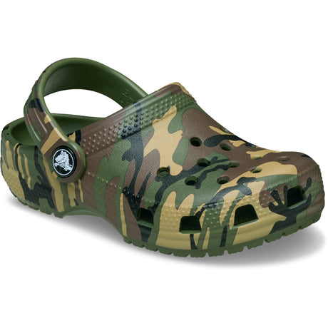 Crocs Army Green/Multi Classic Camouflage Clog