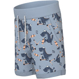 Name It Blue Fog Dino Skater Nmmvermo Aop Long Swe Shorts Unb
