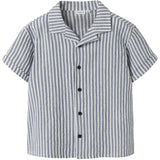 Name It Vintage Indigo Cloud Dancer Nkmfedenis Ss Nreg Shirt