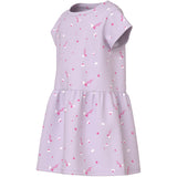 Name It Lavender Fog White Florals Nmfvilinse Capsl Dress