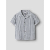 Name It Vintage Indigo Cloud Dancer Nkmfedenis Ss Nreg Shirt