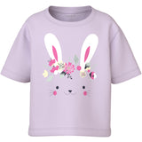 Name It Lavender Fog Bunny Nmfvilinse Ss Nreg Short Top