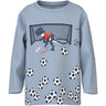 Name It Blue Fog Football Nmmvilasse Ls Nreg Top
