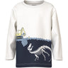 Name It Cloud Dancer Dino Excavator Nmmvilasse Ls Nreg Top