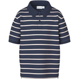 Name It Navy Blazer Chateau Gray Nmmvolo Ss Nreg Polo