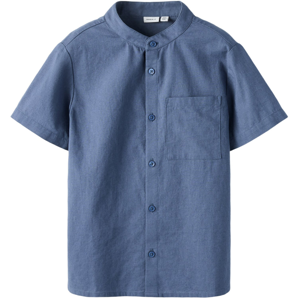Name It Vintage Indigo Nkmfalinnen Ss Shirt