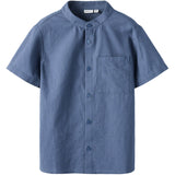 Name It Vintage Indigo Nkmfalinnen Ss Shirt