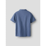 Name It Vintage Indigo Nkmfalinnen Ss Shirt