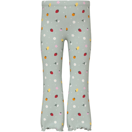 Name It Pale Aqua Fruit Flowers Nmfvemia Pants