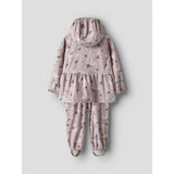 Name It Keepsake Lilac Swan Nmfdry10 Rain Set Aop Fo
