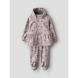 Name It Keepsake Lilac Swan Nmfdry10 Rain Set Aop Fo