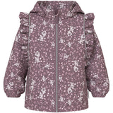 Name It Grape Shake Floral Dream Nmfalfa08 Softshell Jacket Frill Aop Fo