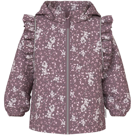 Name It Grape Shake Floral Dream Nmfalfa08 Softshell Jacket Frill Aop Fo