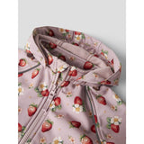 Name It Keepsake Lilac Strawberry Nmfalfa08 Softshell Jacket Peblum Fo