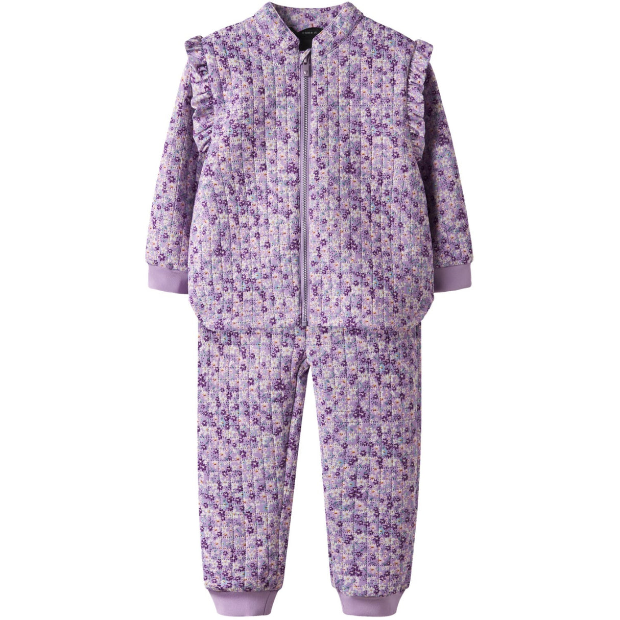Name It Violet Tulle Nmfmoon Quilted Set Aop 1Fo