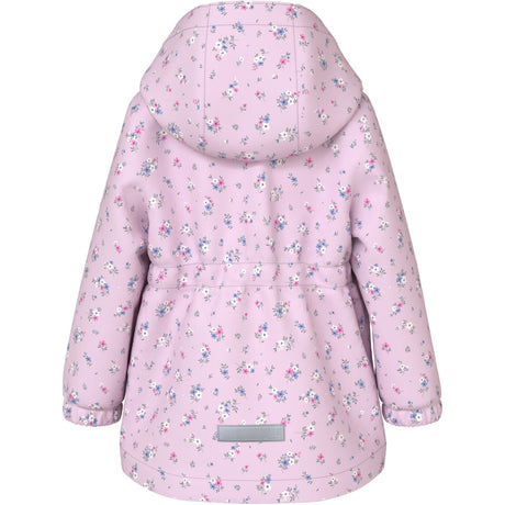 Name It Lilac Snow 4 Floral Patchwork Nmfmaxi Jacket Li Aop Noos