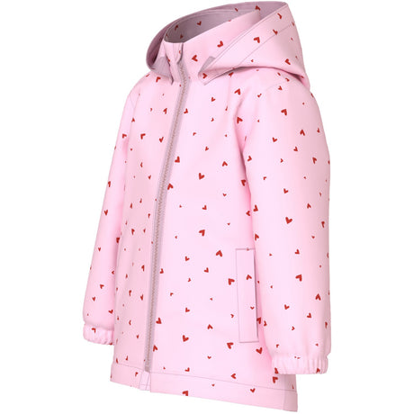 Name It Cherry Blossom Small Hearts Nmfmaxi Jacket Li Aop Noos