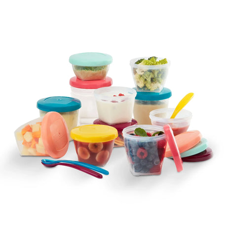 Babymoov Multi Food Containers Multi Set + Spoons