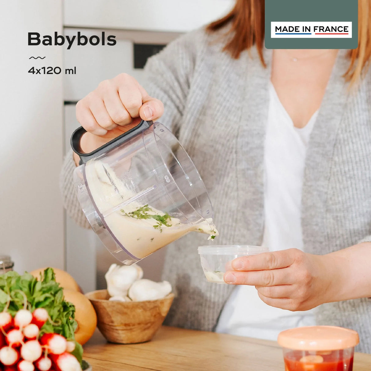 Babymoov Multi Food Containers 120 Ml 4-Pack