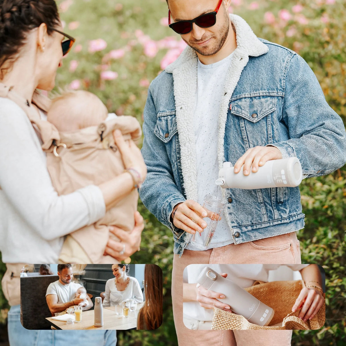 Babymoov Beige Moov & Feed Bottle Warmer