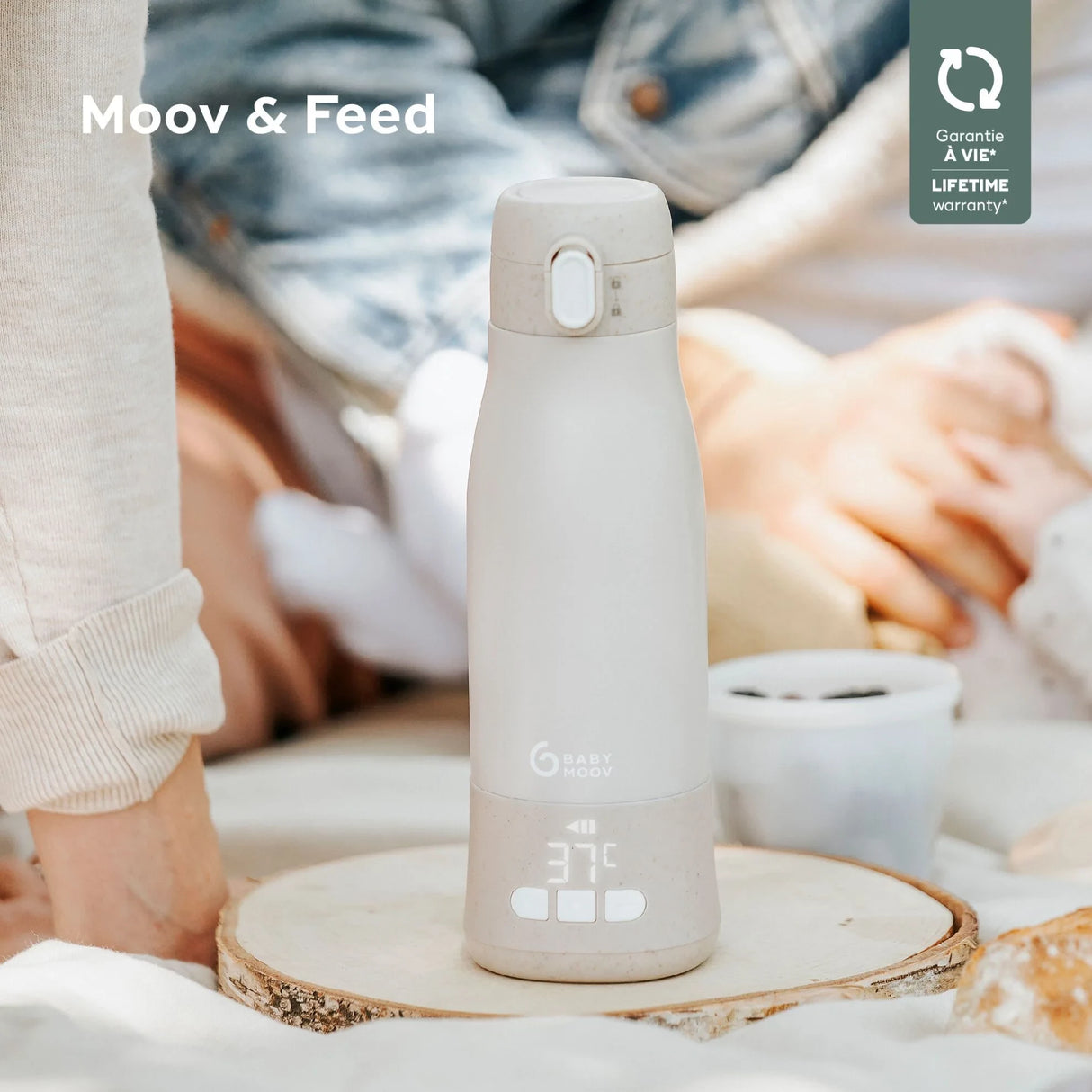 Babymoov Beige Moov & Feed Bottle Warmer