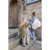 OYOY Brown/Red Darling Bear Tote Bag